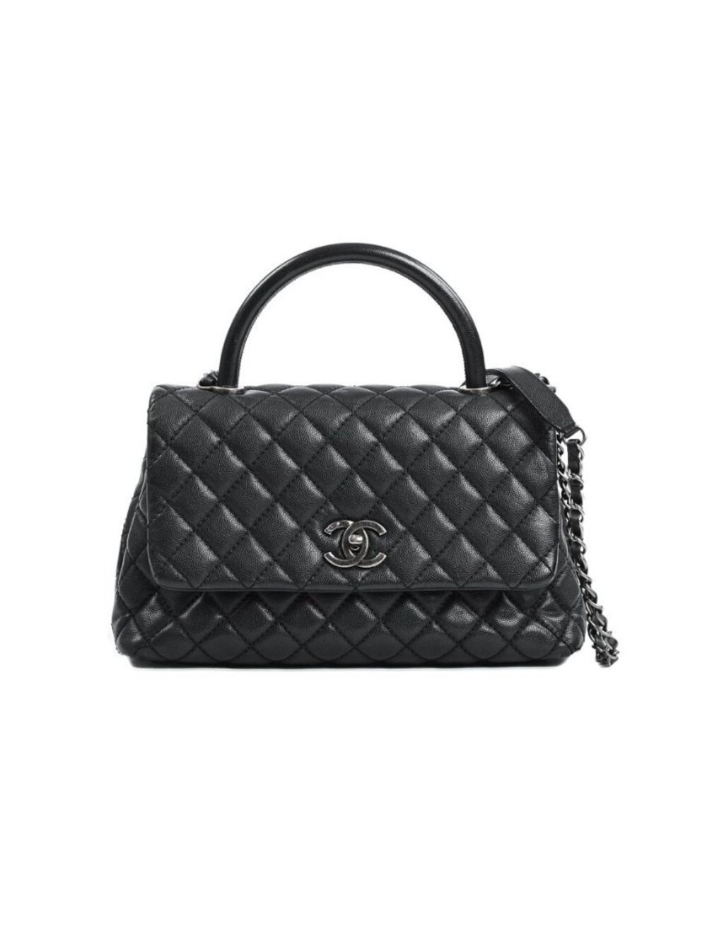 Chanel Handbag Top Handle Flap